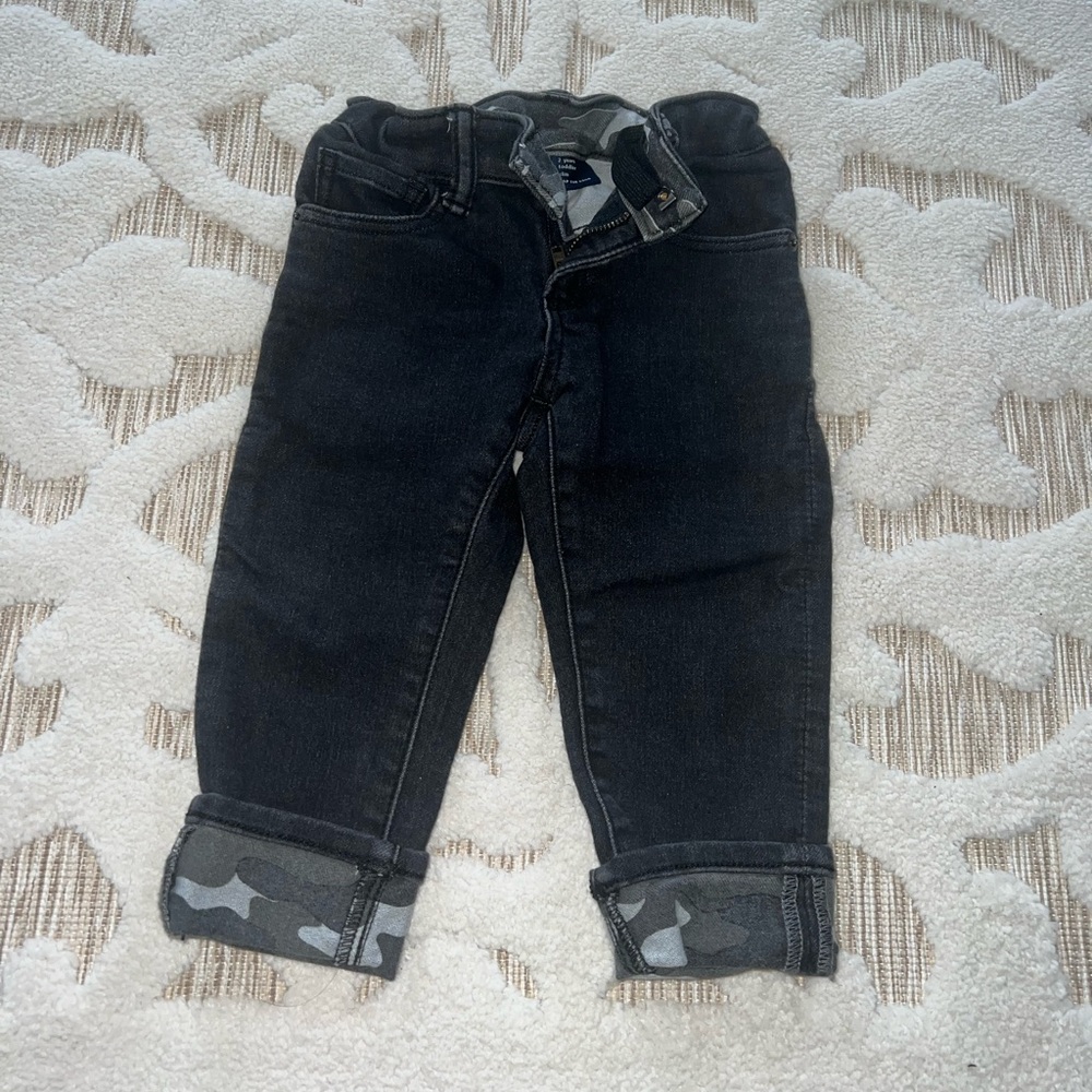 GAP toddler boys jeans denim size 2T camo